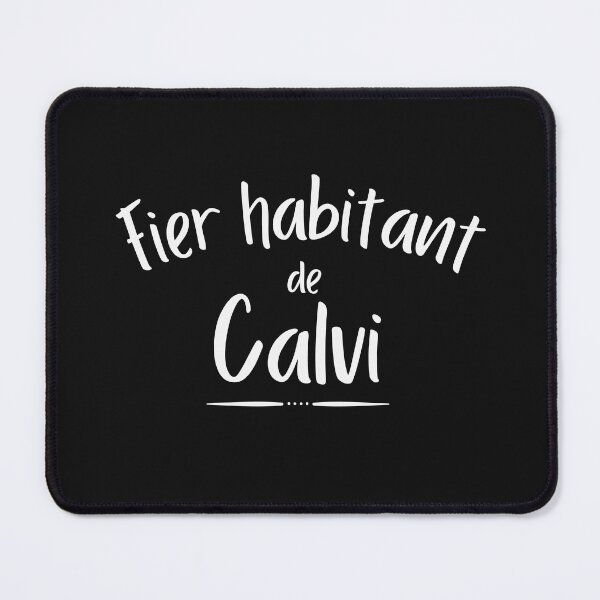 Item preview, Proud inhabitant of Calvi designed and sold by Smileycreation.