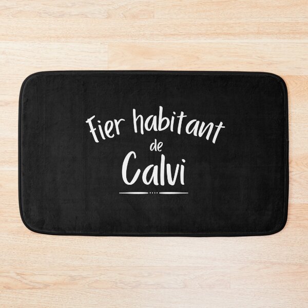Item preview, Proud inhabitant of Calvi designed and sold by Smileycreation.