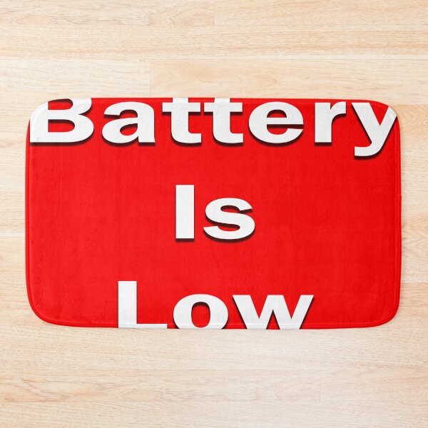 Artikelvorschau, Batterie ist fast leer entworfen und verkauft von kwn1804.