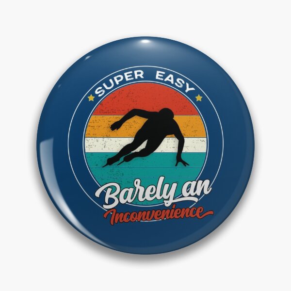 Item preview, Super easy barely an inconvenience Vintage Sunset Speed Skating Gift    designed and sold by Aigilowagner.