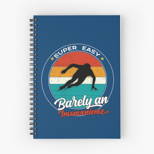 Item preview, Super easy barely an inconvenience Vintage Sunset Speed Skating Gift    designed and sold by Aigilowagner.