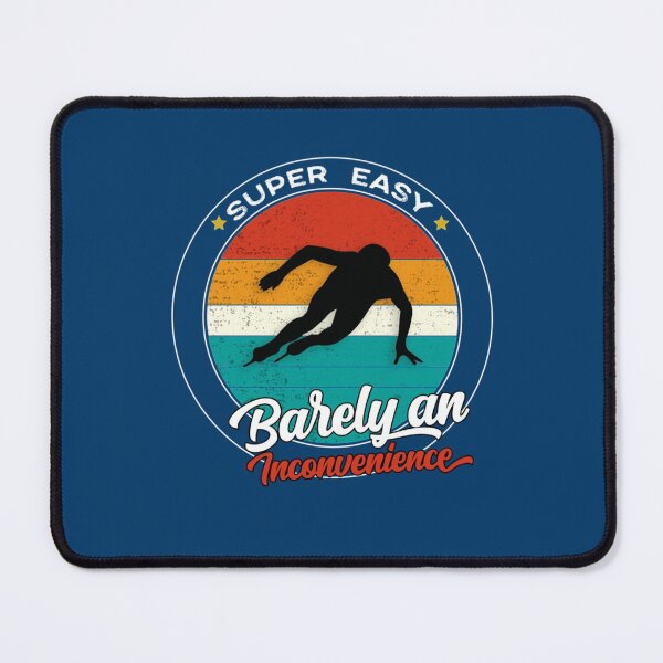 Item preview, Super easy barely an inconvenience Vintage Sunset Speed Skating Gift designed and sold by Aigilowagner.