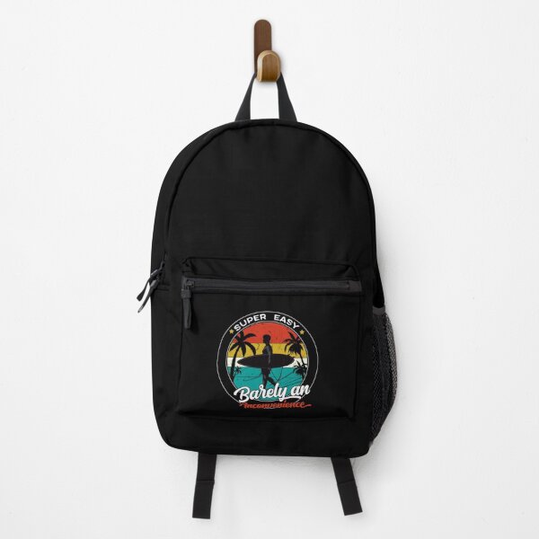 Item preview, Super easy barely an inconvenience Vintage Sunset Surfing Gift For Surfers designed and sold by Aigilowagner.