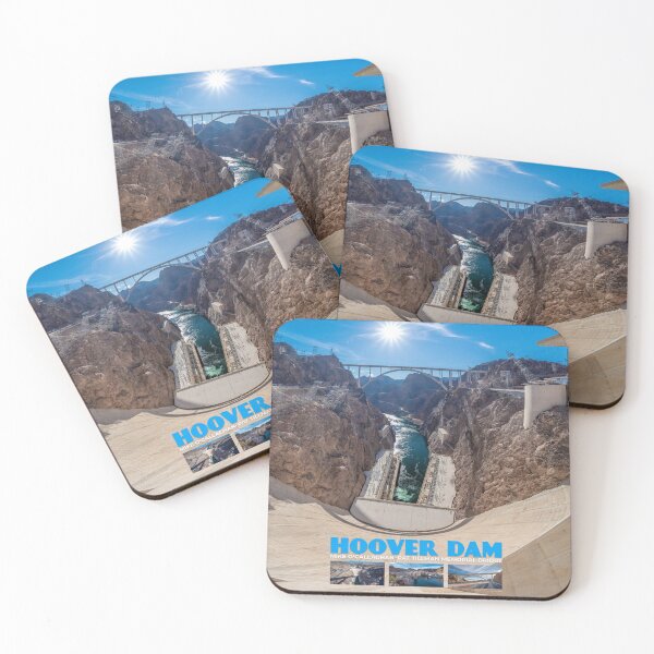 Item preview, Vintage-Style Hoover Dam Travel Poster designed and sold by travelwitheric.