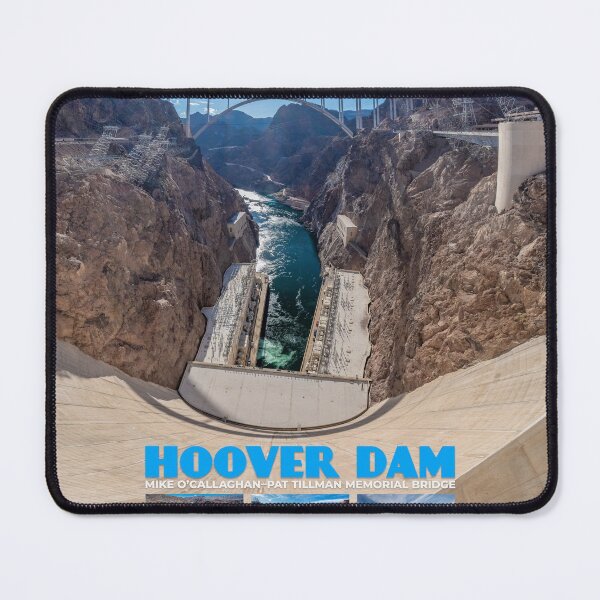 Item preview, Vintage-Style Hoover Dam Travel Poster designed and sold by travelwitheric.