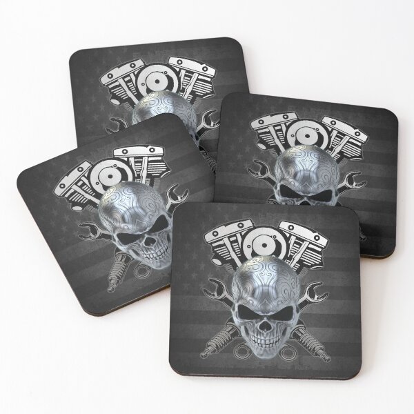 Item preview, Shovelhead Skull  designed and sold by artistwill.