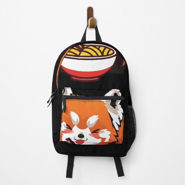 Item preview, Red Panda Eating Ramen - Cute Kawaii style Red Panda designed and sold by HROC.