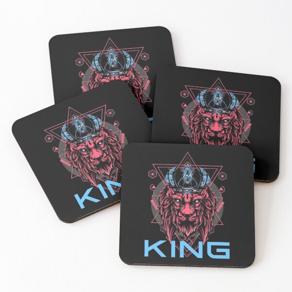 Item preview, King - Crown - RED LION -  designed and sold by onjcdesign.