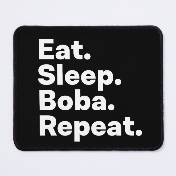 Item preview, Eat Sleep Boba Repeat designed and sold by teesaurus.