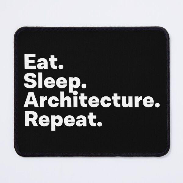 Item preview, Eat Sleep Architecture Repeat designed and sold by teesaurus.