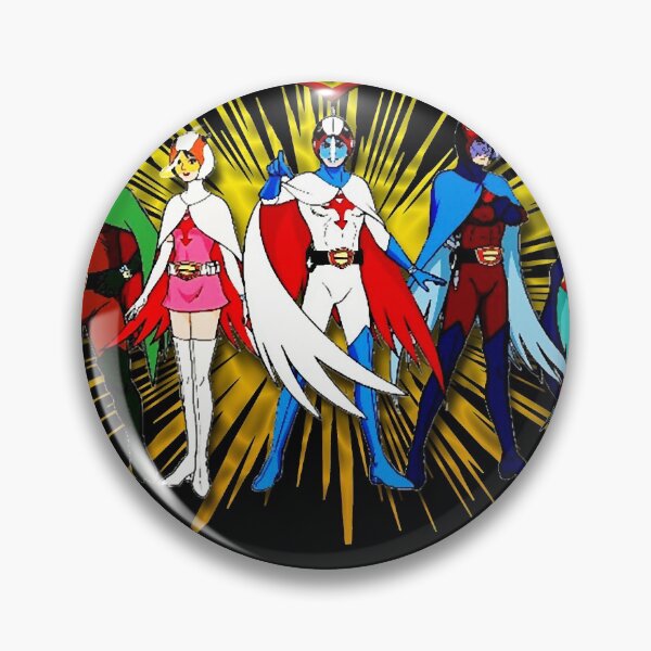 Item preview, The whole Battle Of The Planets Gatchaman Team  Essential T-Shirt designed and sold by DuaneHinderaker.