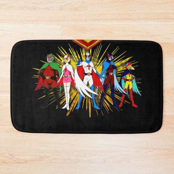 Item preview, The whole Battle Of The Planets Gatchaman Team  Essential T-Shirt designed and sold by DuaneHinderaker.