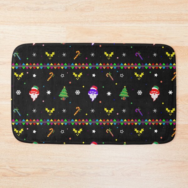 Item preview, Merry Christmas Dark Pattern 01 designed and sold by IDEZIGN2017.
