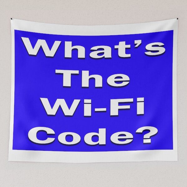 Item preview, Whats the WiFi Code designed and sold by kwn1804.