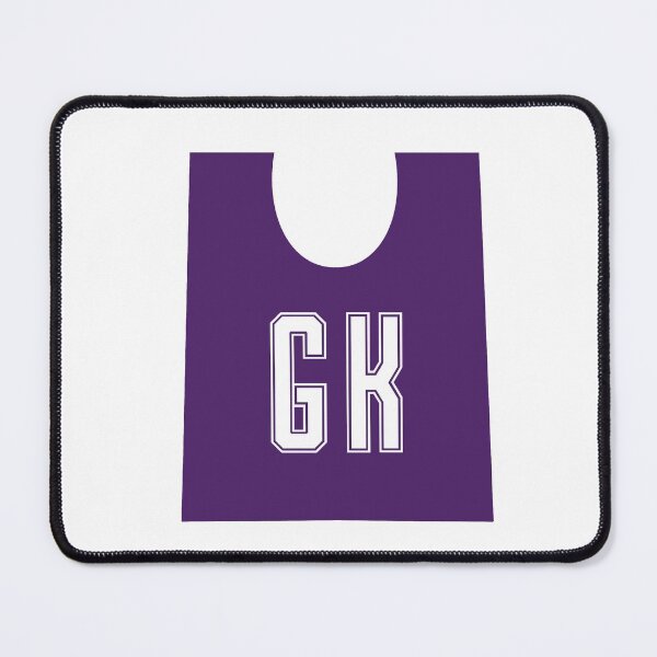 Item preview, Purple Netball GK designed and sold by teesaurus.