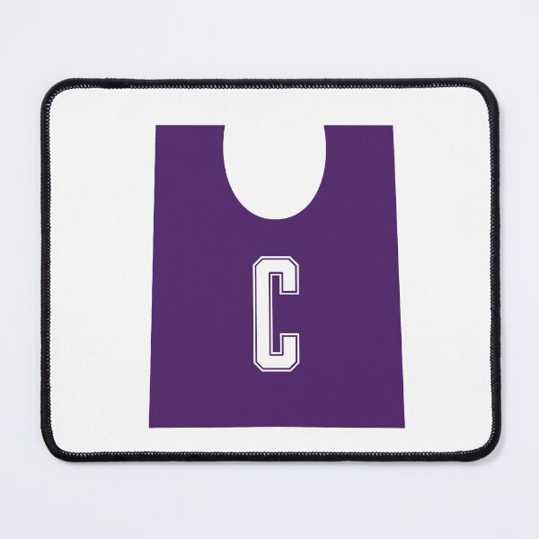 Item preview, Purple Netball Centre designed and sold by teesaurus.