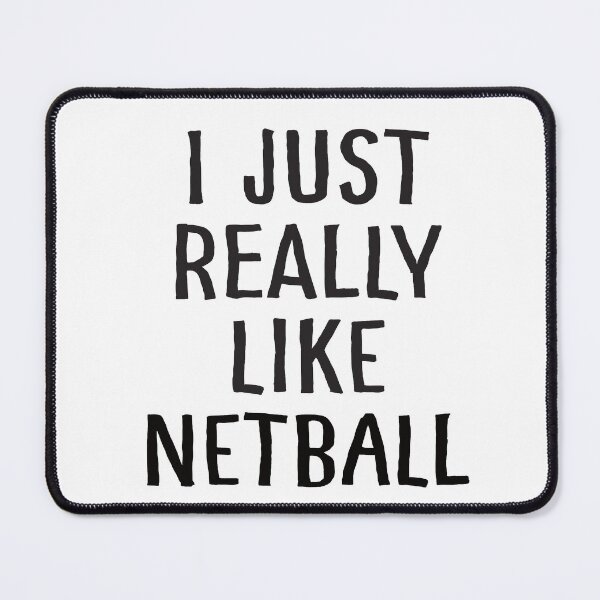 Item preview, I Just Really Like Netball designed and sold by teesaurus.