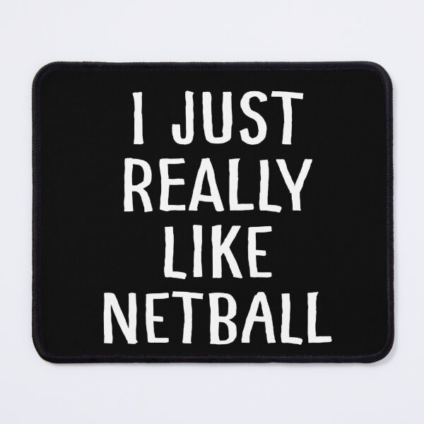 Item preview, I Just Really Like Netball designed and sold by teesaurus.