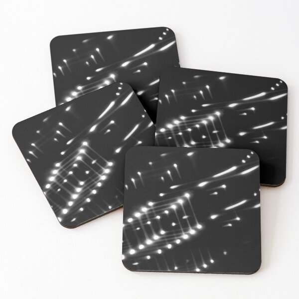 Item preview, Black Interrupted 1036: movimiento delicado y dinámico en blanco y negro designed and sold by PetraTrimmelArt.