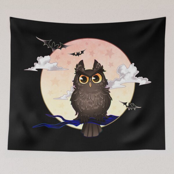Item preview, Owly Moon designed and sold by fearcrowz.