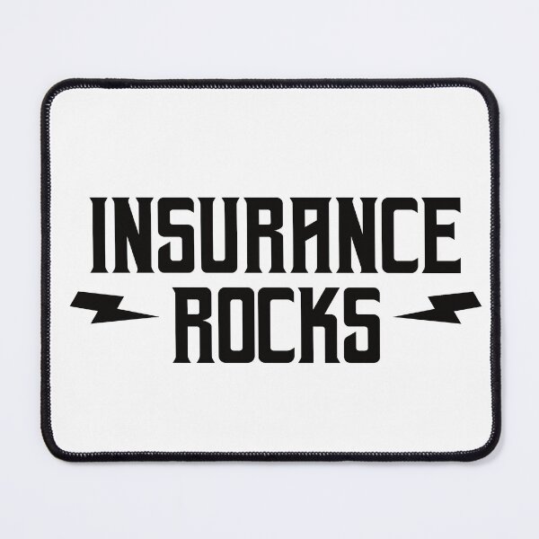 Item preview, Insurance Rocks designed and sold by teesaurus.