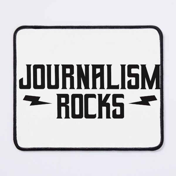 Item preview, Journalism Rocks designed and sold by teesaurus.