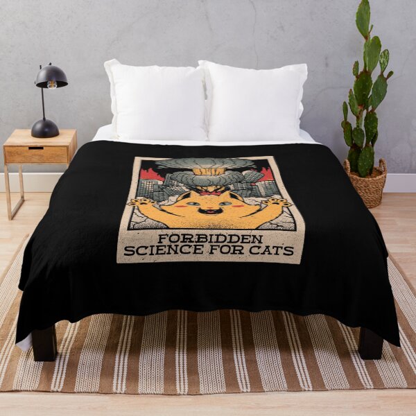 Item preview, Forbidden Science For Cats by Tobe Fonseca designed and sold by Tobe Fonseca®.