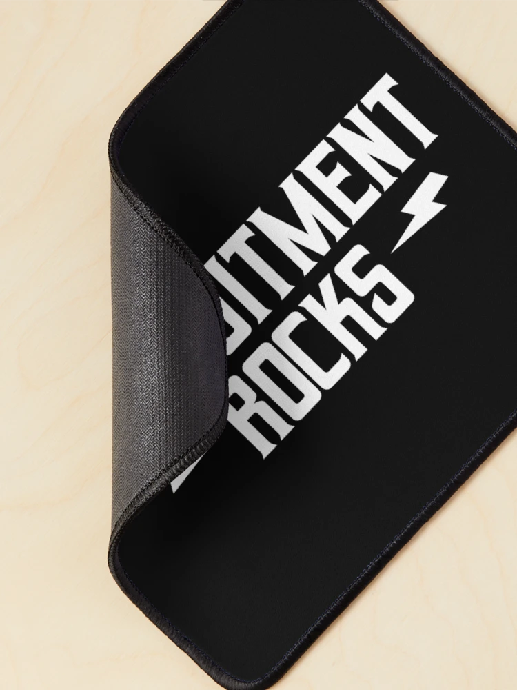 Thumbnail 2 of 5, Mouse Pad, Recruitment Rocks designed and sold by teesaurus.