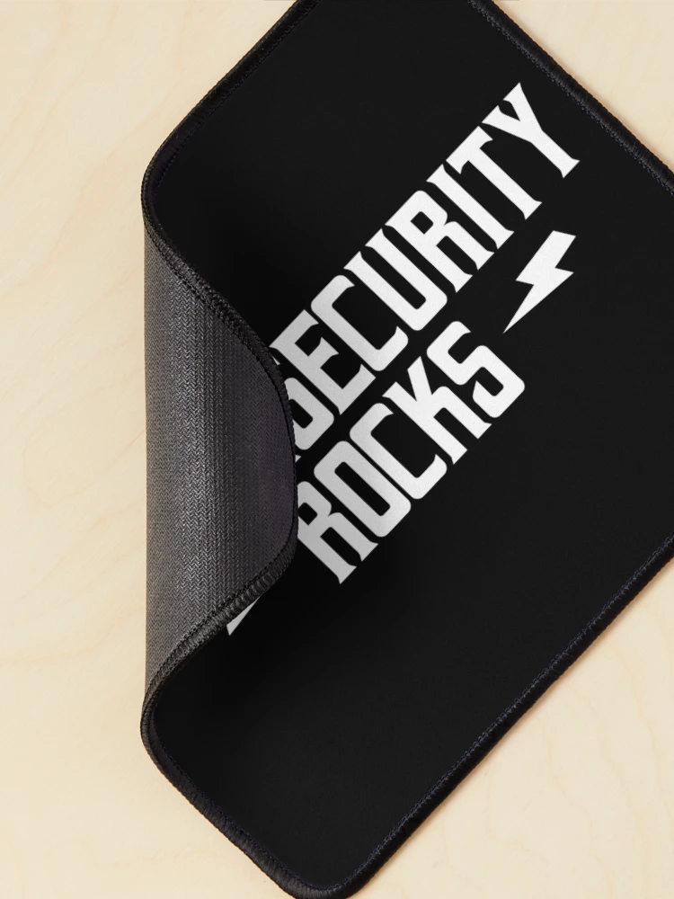 Thumbnail 2 of 5, Mouse Pad, Cybersecurity Rocks designed and sold by teesaurus.