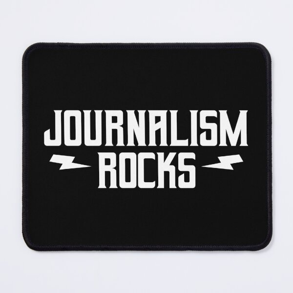 Item preview, Journalism Rocks designed and sold by teesaurus.