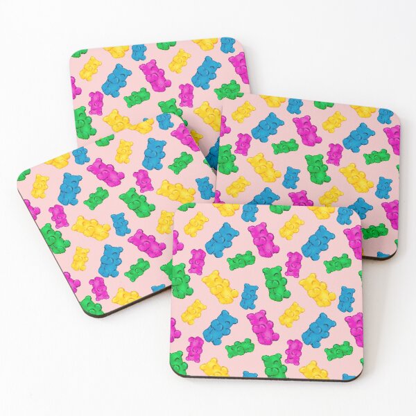 Item preview, Pixel Gummy bear pattern designed and sold by novabee.