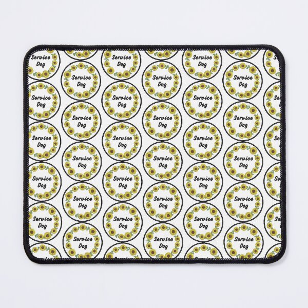 Item preview, Sunflower Service Dog patch designed and sold by Zebra-and-Dog.