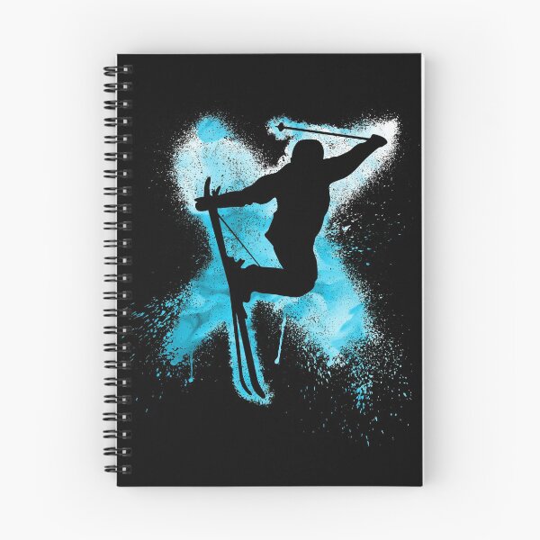 Item preview, Skiing powder snow Powder freeskiing in deep snow designed and sold by Denis Rösler.