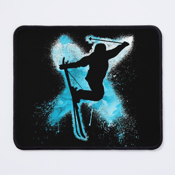 Item preview, Skiing powder snow Powder freeskiing in deep snow designed and sold by Denis Rösler.