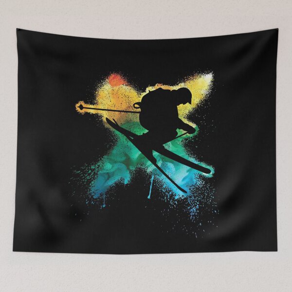 Item preview, Cool boy jumps on skis while alpine skiing designed and sold by Denis Rösler.
