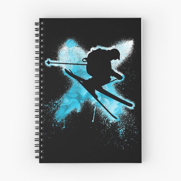 Item preview, Cool skier is jumping through the snow designed and sold by Denis Rösler.