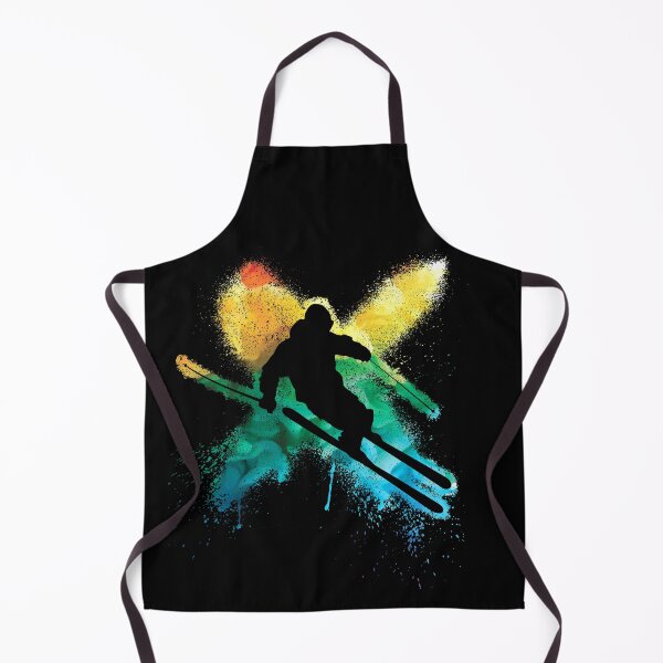 Item preview, Colorful freestyle ski in deep snow winter vacation designed and sold by Denis Rösler.