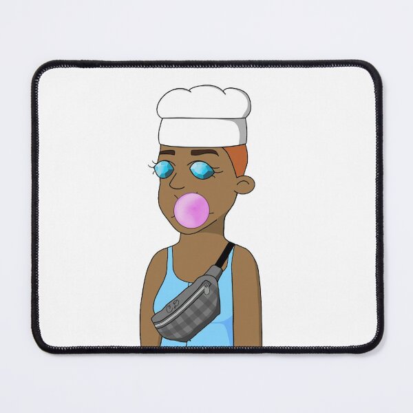 Item preview, CryptoMom #1013 Cook mother blowing bubbles Back chest bag designed and sold by PetTotem.