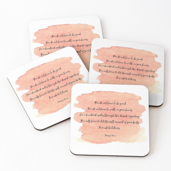 Item preview, You Do Not Have to Be Good | Mary Oliver designed and sold by ArtistVenus.