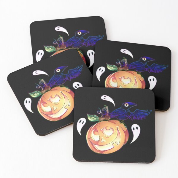 Item preview, Pumpkin and Crow and Ghosts Oh My! designed and sold by fearcrowz.