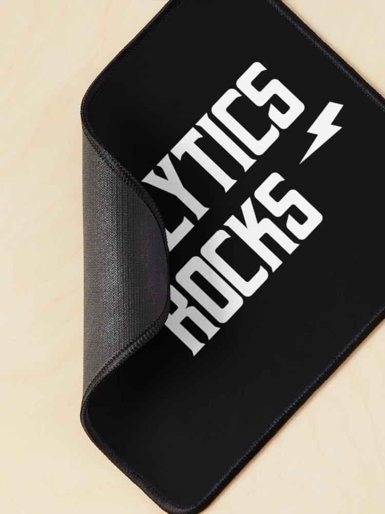 Thumbnail 2 of 5, Mouse Pad, Analytics Rocks designed and sold by teesaurus.