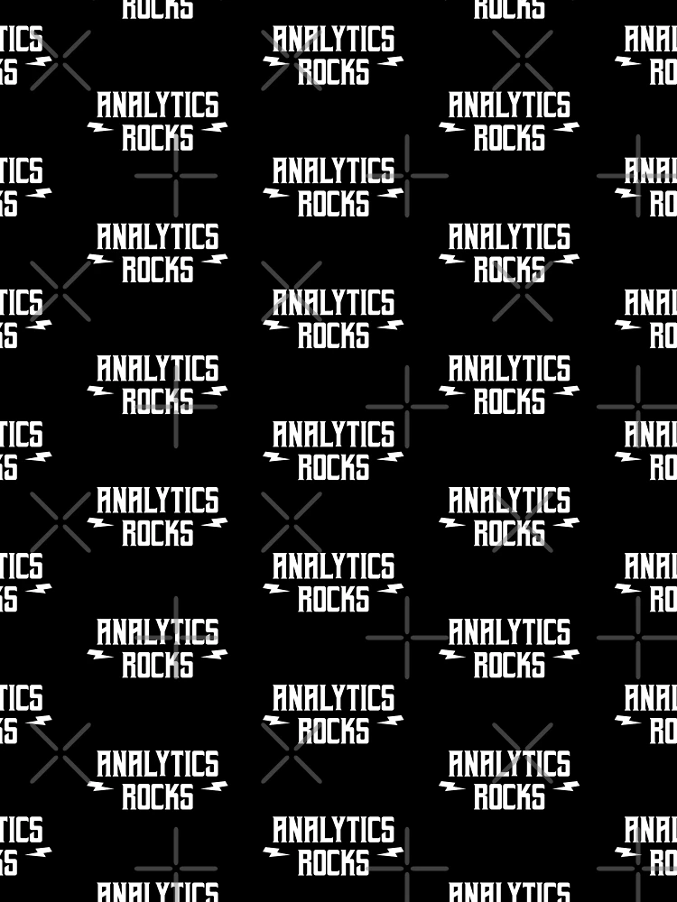 Thumbnail 3 of 3, Scarf, Analytics Rocks designed and sold by teesaurus.
