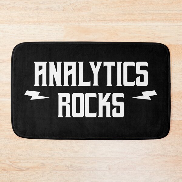 Item preview, Analytics Rocks designed and sold by teesaurus.