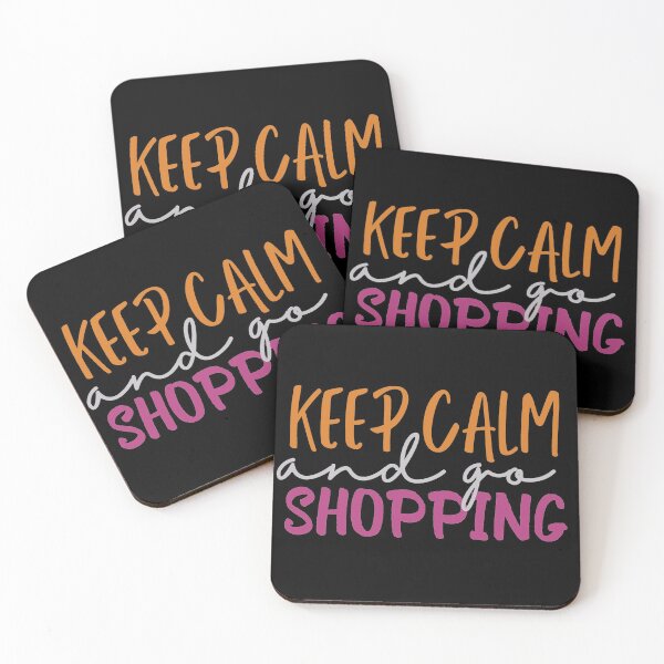 Item preview, Keep Calm And Go Shopping - Shopping Shop Hobby designed and sold by ViewerEqualsPhoton.
