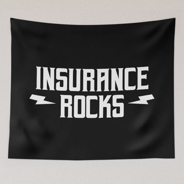 Item preview, Insurance Rocks designed and sold by teesaurus.