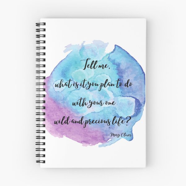 Item preview, Wild and Precious | Mary Oliver designed and sold by ArtistVenus.
