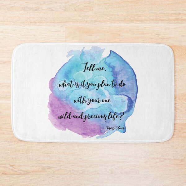 Item preview, Wild and Precious | Mary Oliver designed and sold by ArtistVenus.