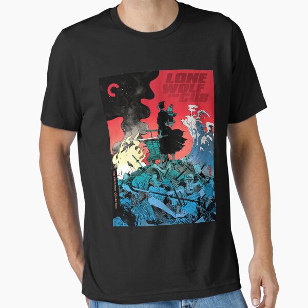 Aperçu de l'œuvre LOUP LONE ET CUB T-shirt classique créée et vendue par Kevintschler.