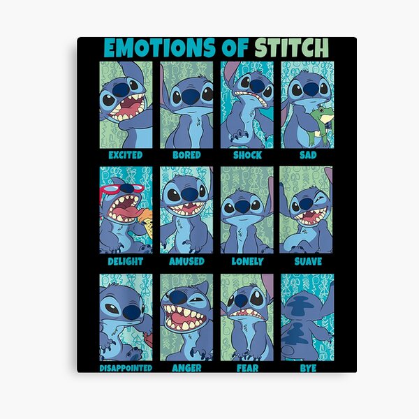 Lienzo para pintar Stitch –