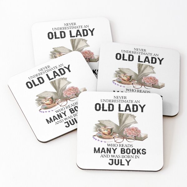 Item preview, Never Underestimate An Old Lady Who Reads Many Books designed and sold by Kelly993.